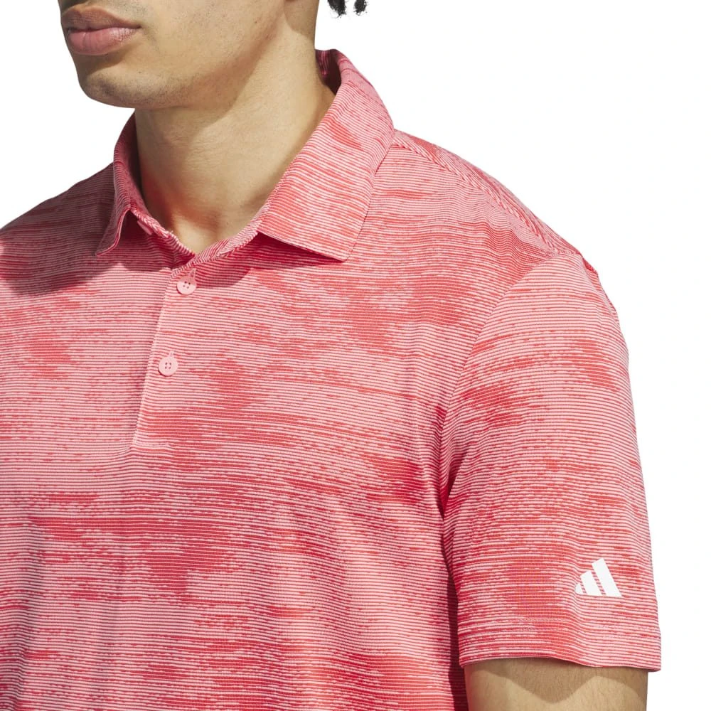 Adidas Ultimate365 Textured Stripe Golf Polo Shirt IW1404 7 Adidas Ultimate365 Textured Stripe Golf Polo Shirt IW1404 - Image 5