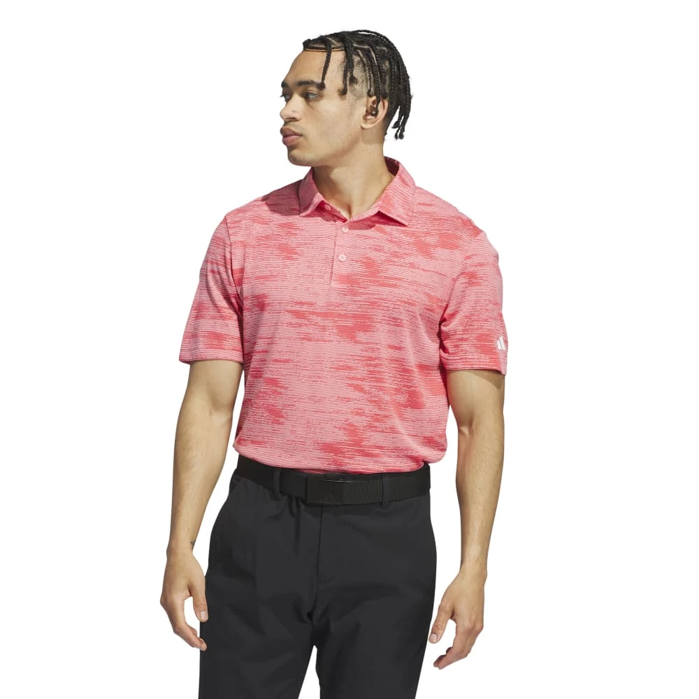 Adidas Ultimate365 Textured Stripe Golf Polo Shirt IW1404 4 Adidas Ultimate365 Textured Stripe Golf Polo Shirt IW1404 - Image 2