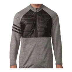 Adidas Climaheat Quilted 1/2-Zip Golf Jacket