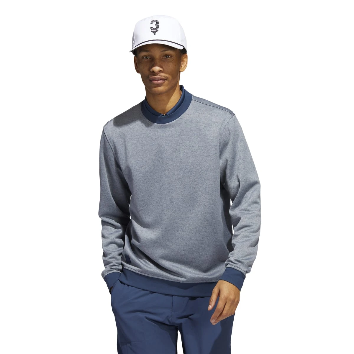 Adidas Go-To Crew Neck Golf Midlayer HG8835 4 Adidas Go-To Crew Neck Golf Midlayer HG8835 - Image 2