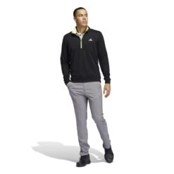 Adidas Primegreen UPF Lightweight 1/4 Zip Golf Pullover H56801 -Clarkes Golf Store adidas Primegreen UPF Lightweight Zip Golf Pullover 3