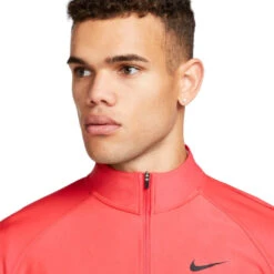 Nike Dri-Fit ADV Tour 1/2 Zip Golf Top DR5281 -Clarkes Golf Store dri fit adv tour mens 1 2 zip golf top Xrj61c 3 PhotoRoom 5