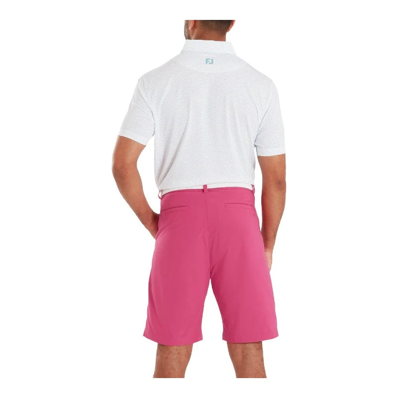 FootJoy Bird Print Lisle Golf Polo Shirt 37797 6 FootJoy Bird Print Lisle Golf Polo Shirt 37797 - Image 4