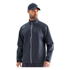 Ping Aquadrive Waterproof Golf Jacket P03757 -Clarkes Golf Store imgi 8 aquadrive golf waterproof jacket black mens lifestyle front p03757