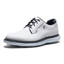 FootJoy Traditions Blucher Golf Shoes 57972 13 FootJoy Traditions Blucher Golf Shoes 57972 -Clarkes Golf Store imgi 90 FootJoy FJ Traditions Blucher Shoes White Seasonal 5 Photoroom