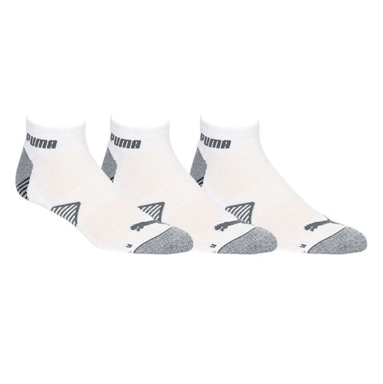 Puma Essential Quarter Cut Golf Socks (3 Pack) 858561 3 Puma Essential Quarter Cut Golf Socks (3 Pack) 858561