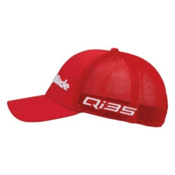 TaylorMade Tour Cage Golf Cap N3850817 -Clarkes Golf Store taylormade tourcage red 5 compressed Photoroom
